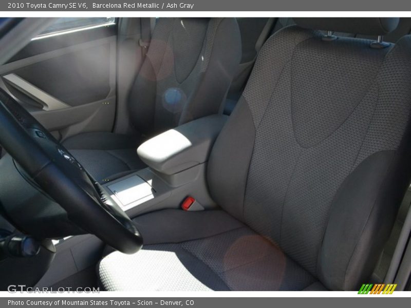 Barcelona Red Metallic / Ash Gray 2010 Toyota Camry SE V6
