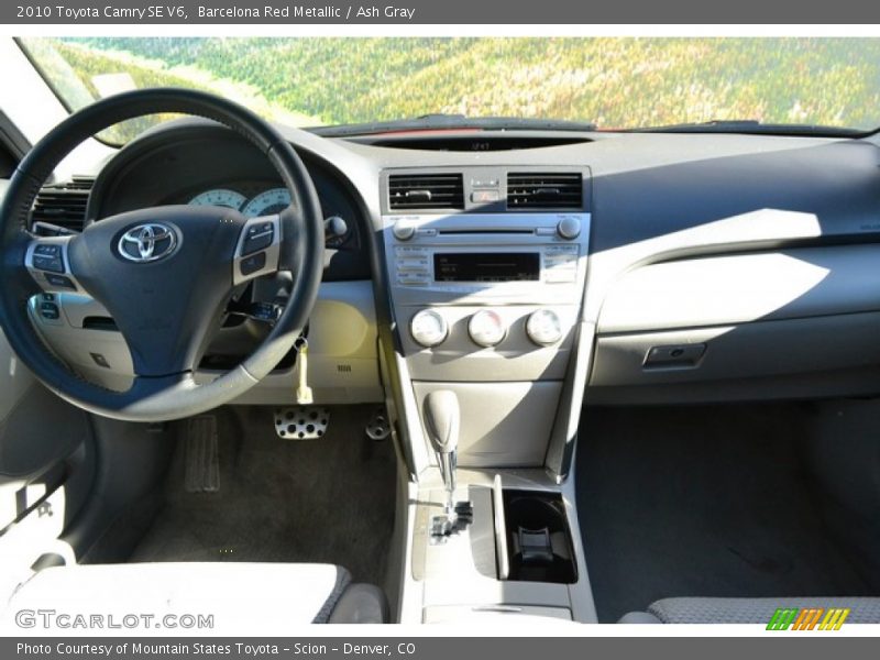 Barcelona Red Metallic / Ash Gray 2010 Toyota Camry SE V6