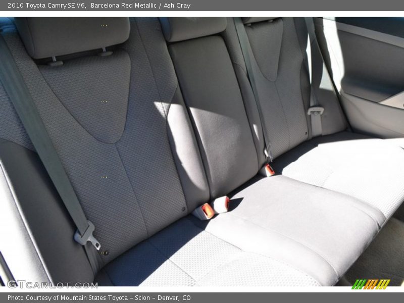 Barcelona Red Metallic / Ash Gray 2010 Toyota Camry SE V6