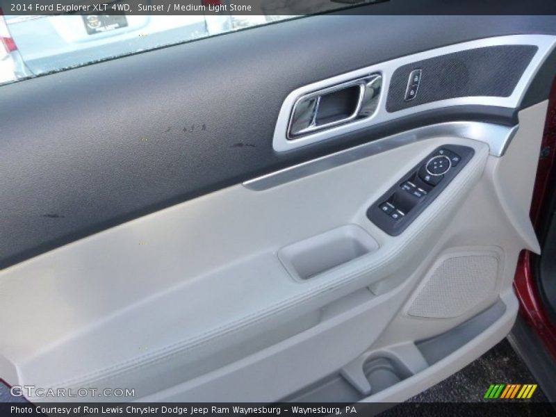 Sunset / Medium Light Stone 2014 Ford Explorer XLT 4WD