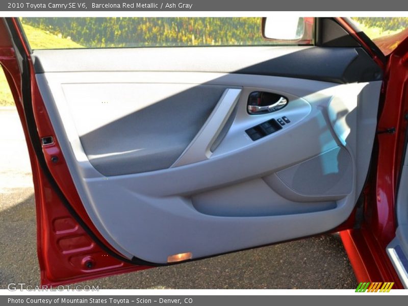 Barcelona Red Metallic / Ash Gray 2010 Toyota Camry SE V6