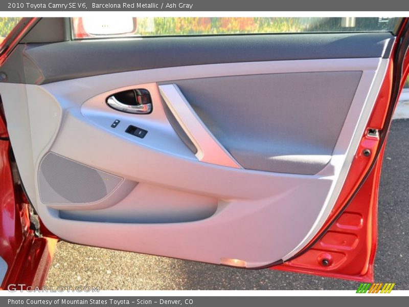 Barcelona Red Metallic / Ash Gray 2010 Toyota Camry SE V6