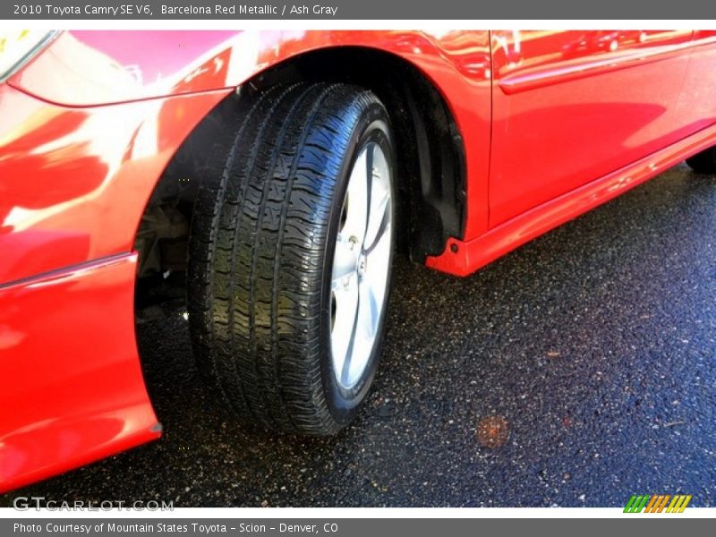 Barcelona Red Metallic / Ash Gray 2010 Toyota Camry SE V6