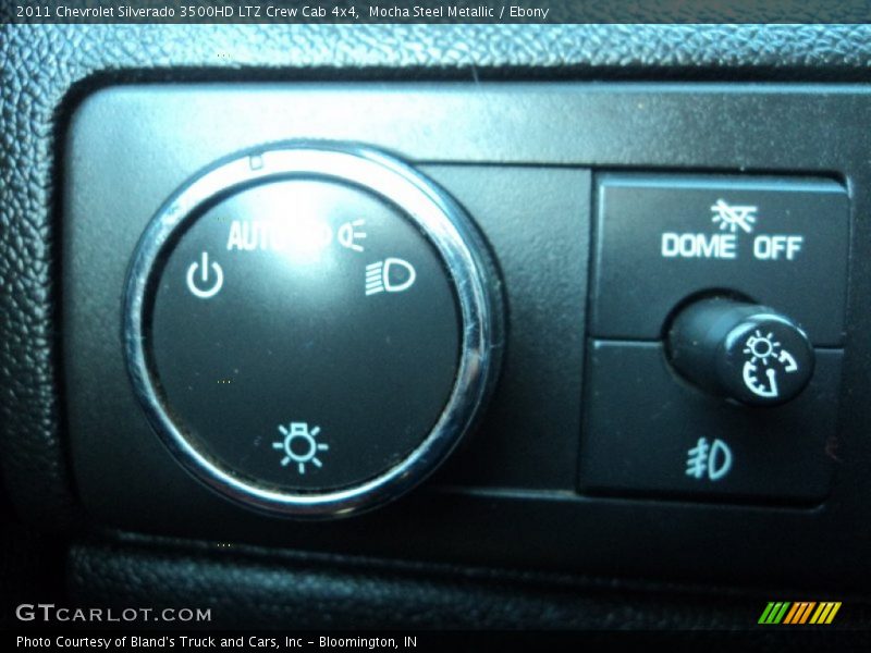 Mocha Steel Metallic / Ebony 2011 Chevrolet Silverado 3500HD LTZ Crew Cab 4x4