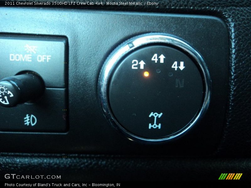 Mocha Steel Metallic / Ebony 2011 Chevrolet Silverado 3500HD LTZ Crew Cab 4x4