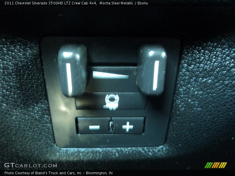 Mocha Steel Metallic / Ebony 2011 Chevrolet Silverado 3500HD LTZ Crew Cab 4x4