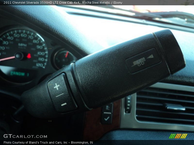 Mocha Steel Metallic / Ebony 2011 Chevrolet Silverado 3500HD LTZ Crew Cab 4x4