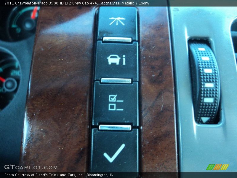 Mocha Steel Metallic / Ebony 2011 Chevrolet Silverado 3500HD LTZ Crew Cab 4x4
