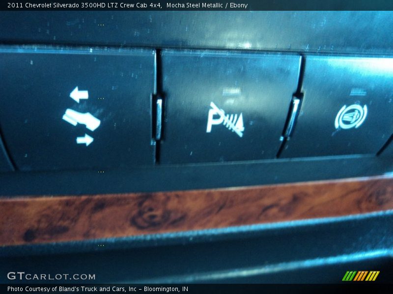 Mocha Steel Metallic / Ebony 2011 Chevrolet Silverado 3500HD LTZ Crew Cab 4x4
