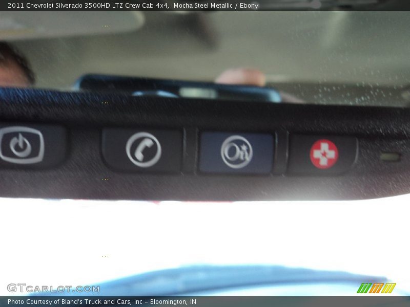 Mocha Steel Metallic / Ebony 2011 Chevrolet Silverado 3500HD LTZ Crew Cab 4x4