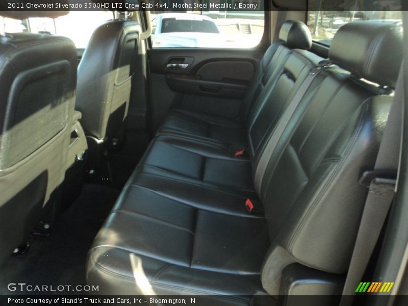 Mocha Steel Metallic / Ebony 2011 Chevrolet Silverado 3500HD LTZ Crew Cab 4x4