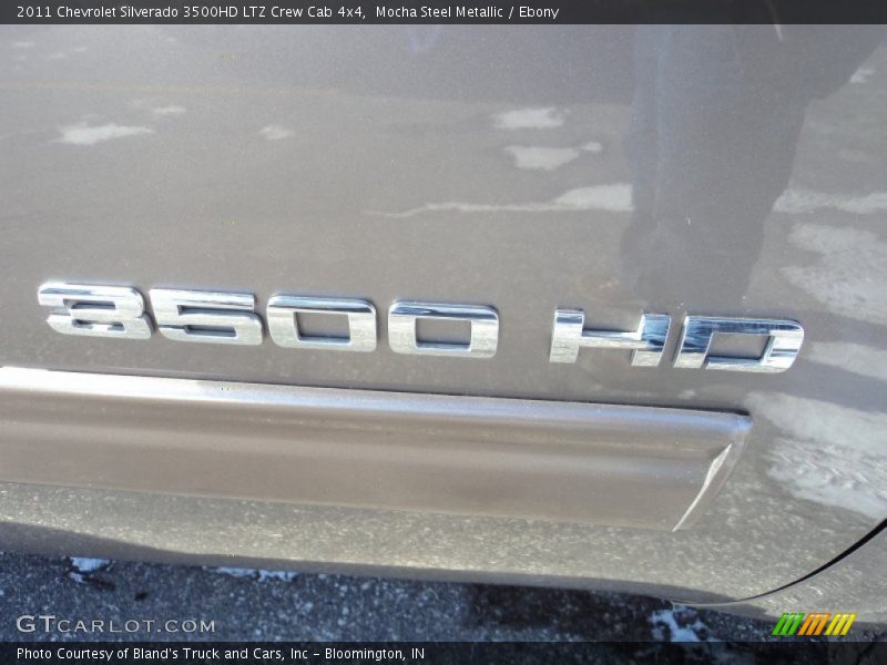Mocha Steel Metallic / Ebony 2011 Chevrolet Silverado 3500HD LTZ Crew Cab 4x4