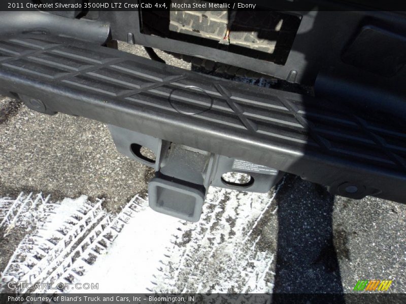 Mocha Steel Metallic / Ebony 2011 Chevrolet Silverado 3500HD LTZ Crew Cab 4x4