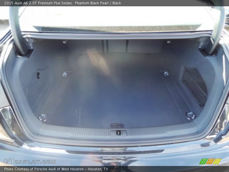 Phantom Black Pearl / Black 2015 Audi A6 2.0T Premium Plus Sedan