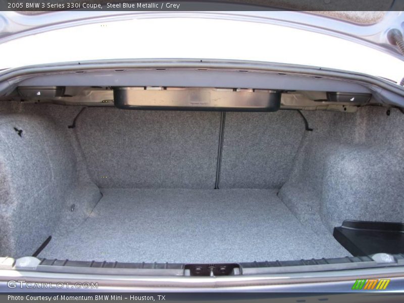 Steel Blue Metallic / Grey 2005 BMW 3 Series 330i Coupe