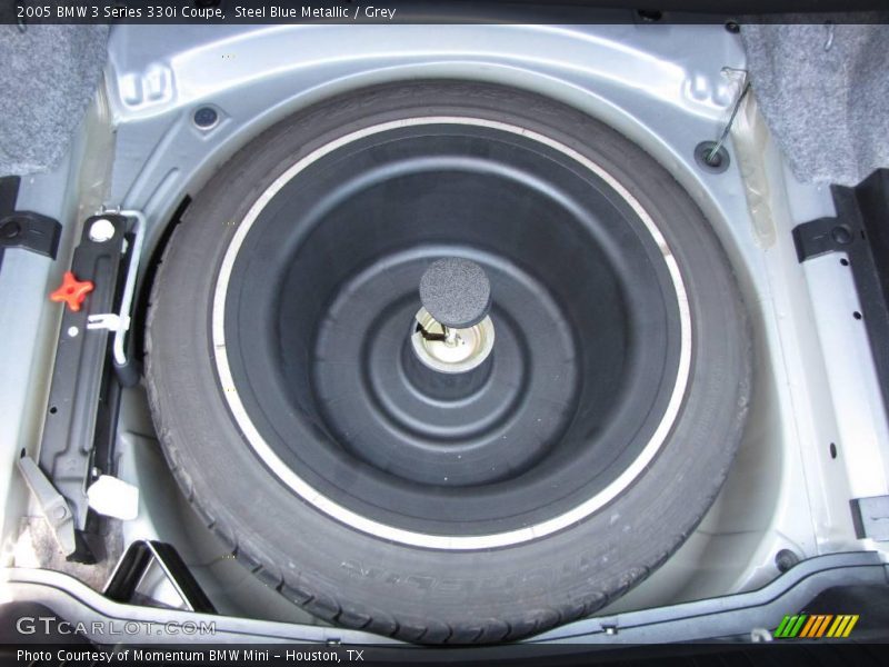 Steel Blue Metallic / Grey 2005 BMW 3 Series 330i Coupe