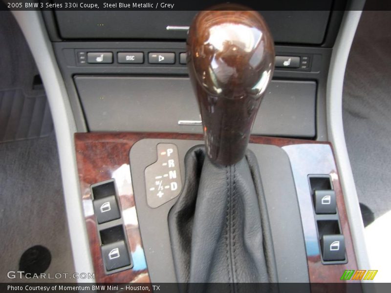 Steel Blue Metallic / Grey 2005 BMW 3 Series 330i Coupe