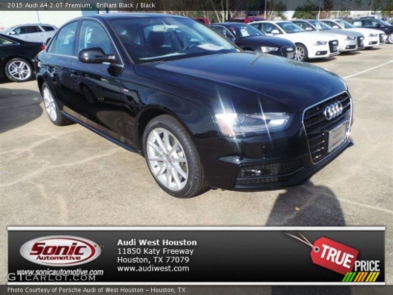 Brilliant Black / Black 2015 Audi A4 2.0T Premium