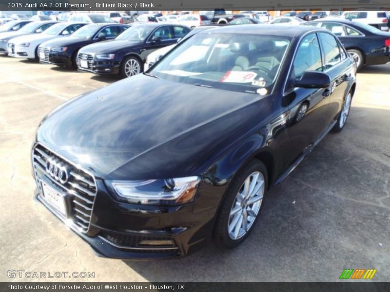 Brilliant Black / Black 2015 Audi A4 2.0T Premium