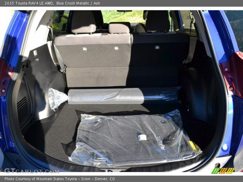 Blue Crush Metallic / Ash 2015 Toyota RAV4 LE AWD