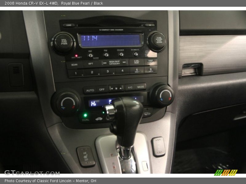 Royal Blue Pearl / Black 2008 Honda CR-V EX-L 4WD