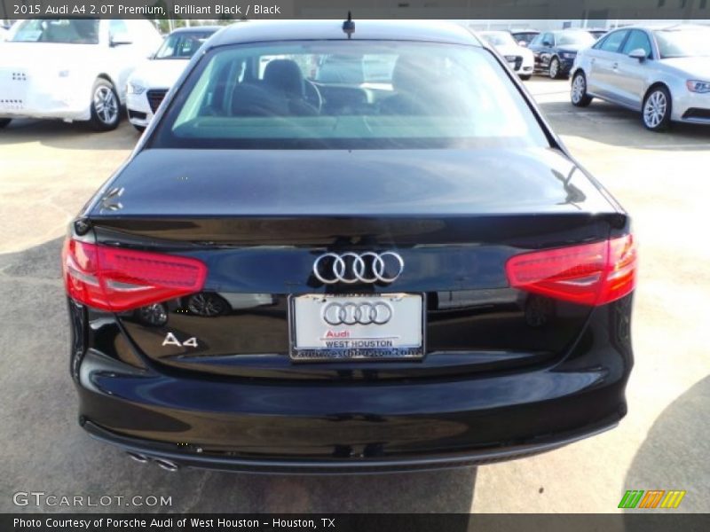 Brilliant Black / Black 2015 Audi A4 2.0T Premium