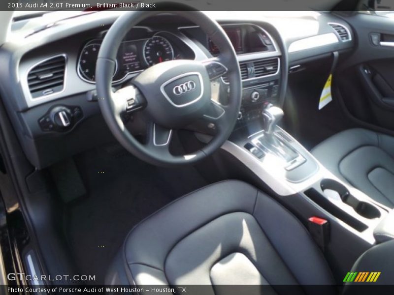 Brilliant Black / Black 2015 Audi A4 2.0T Premium