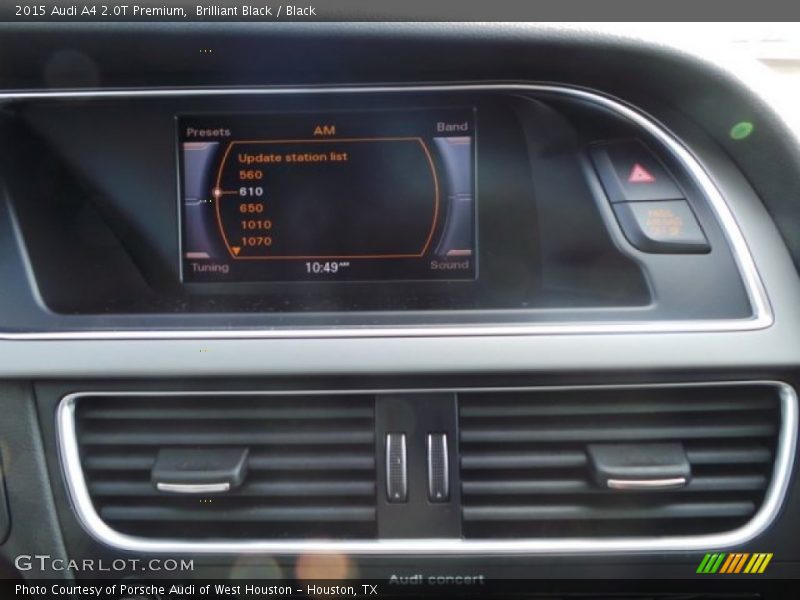 Brilliant Black / Black 2015 Audi A4 2.0T Premium