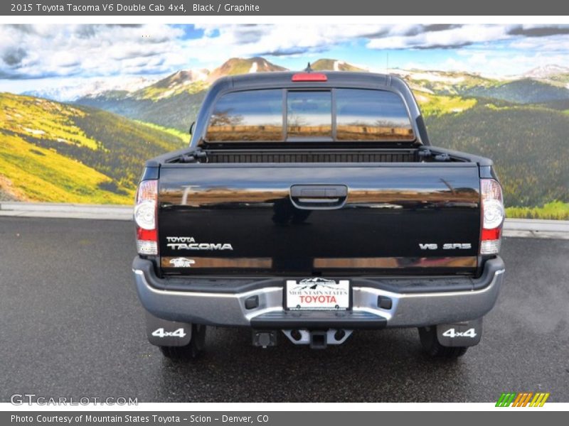 Black / Graphite 2015 Toyota Tacoma V6 Double Cab 4x4