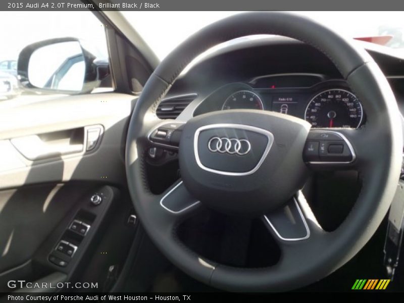 Brilliant Black / Black 2015 Audi A4 2.0T Premium