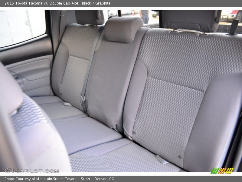 Black / Graphite 2015 Toyota Tacoma V6 Double Cab 4x4