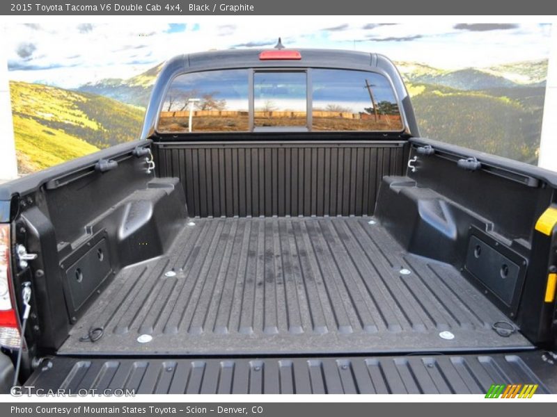 Black / Graphite 2015 Toyota Tacoma V6 Double Cab 4x4