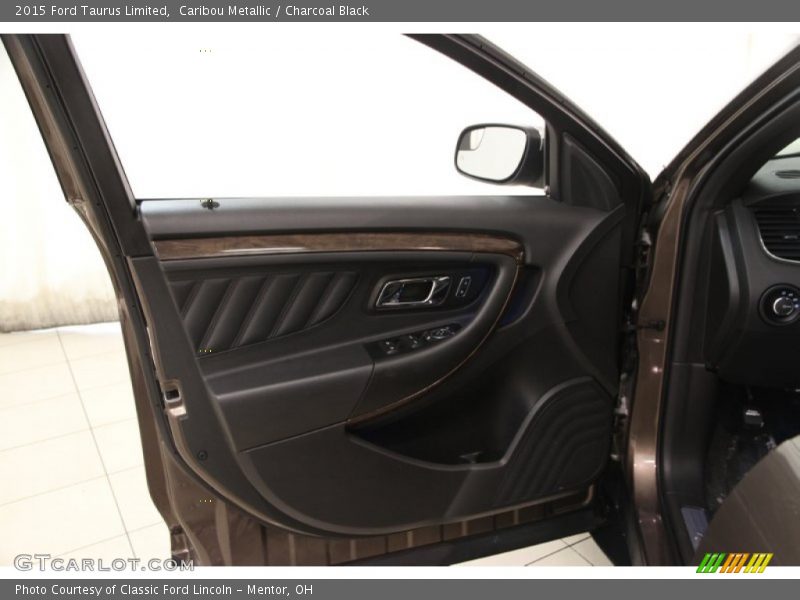 Caribou Metallic / Charcoal Black 2015 Ford Taurus Limited