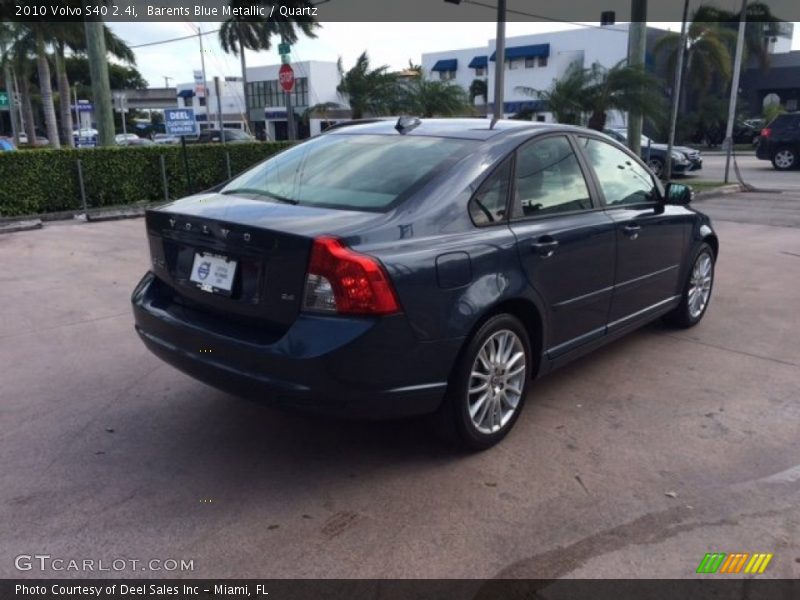 Barents Blue Metallic / Quartz 2010 Volvo S40 2.4i