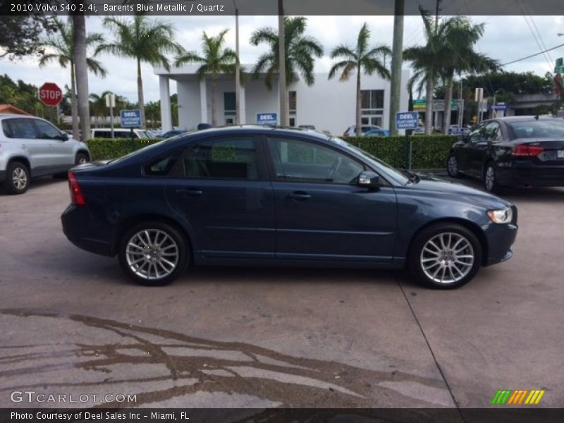 Barents Blue Metallic / Quartz 2010 Volvo S40 2.4i