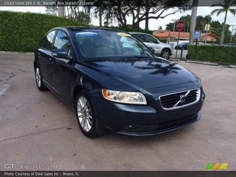 Barents Blue Metallic / Quartz 2010 Volvo S40 2.4i