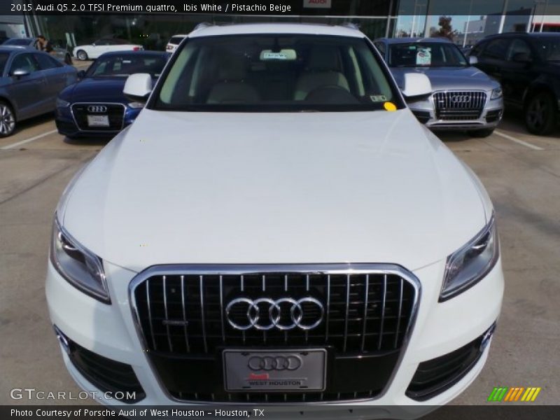 Ibis White / Pistachio Beige 2015 Audi Q5 2.0 TFSI Premium quattro