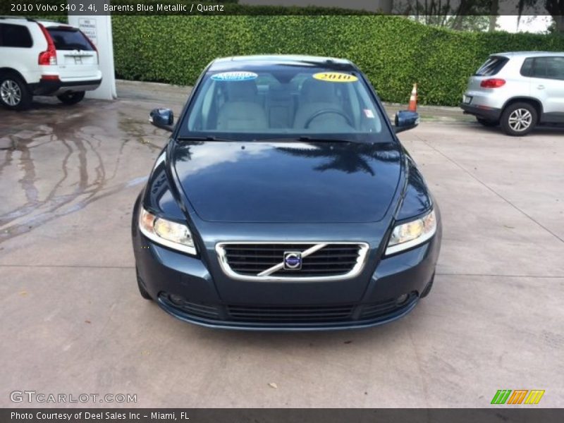 Barents Blue Metallic / Quartz 2010 Volvo S40 2.4i