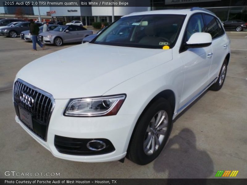 Ibis White / Pistachio Beige 2015 Audi Q5 2.0 TFSI Premium quattro