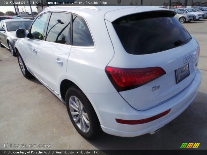 Ibis White / Pistachio Beige 2015 Audi Q5 2.0 TFSI Premium quattro