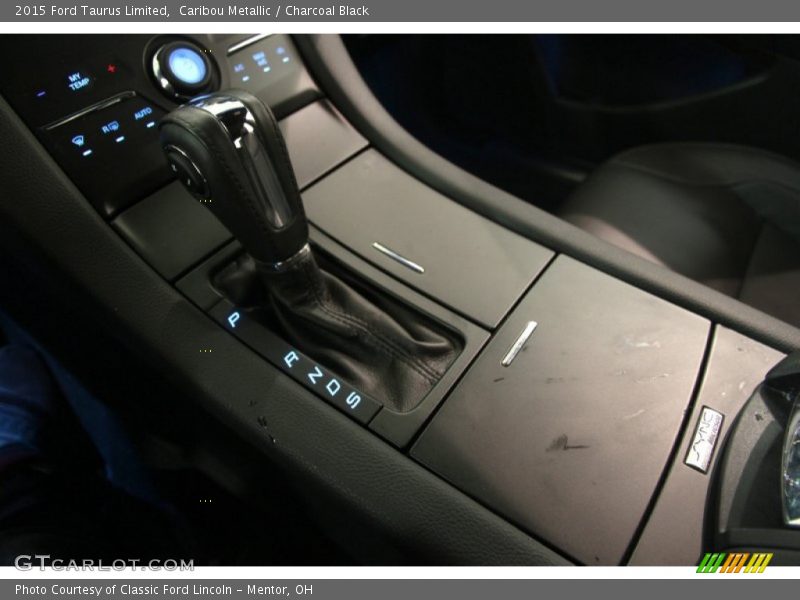 Caribou Metallic / Charcoal Black 2015 Ford Taurus Limited
