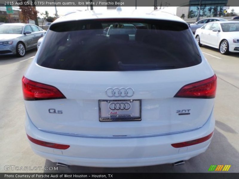 Ibis White / Pistachio Beige 2015 Audi Q5 2.0 TFSI Premium quattro