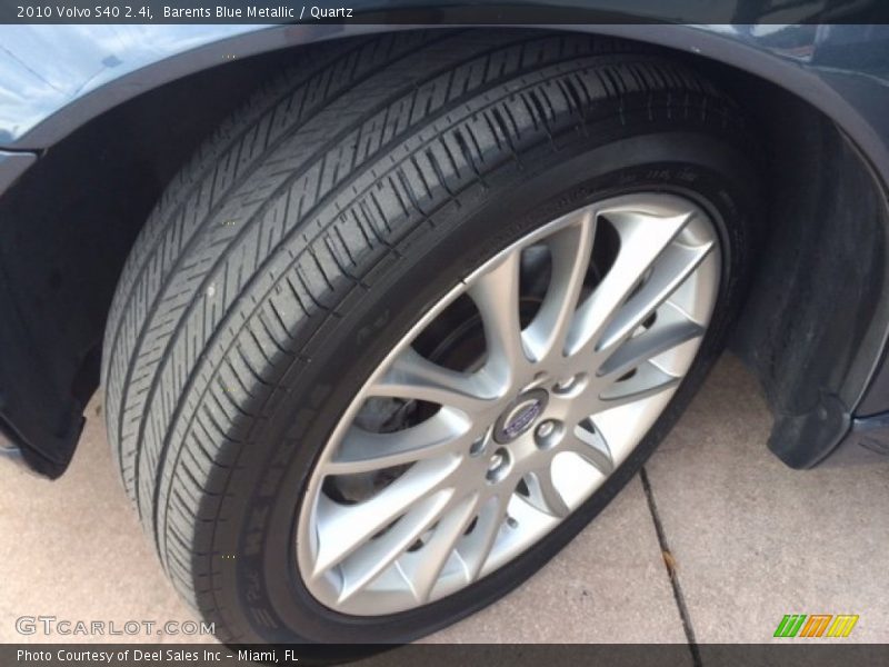 Barents Blue Metallic / Quartz 2010 Volvo S40 2.4i