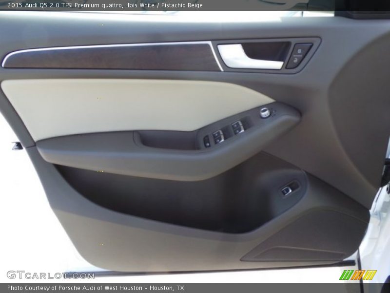 Ibis White / Pistachio Beige 2015 Audi Q5 2.0 TFSI Premium quattro