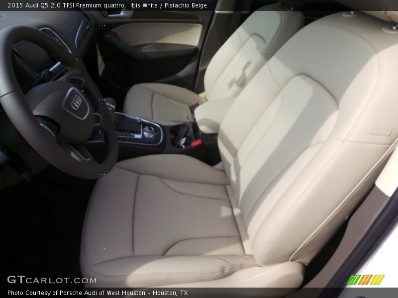Ibis White / Pistachio Beige 2015 Audi Q5 2.0 TFSI Premium quattro
