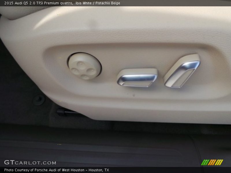Ibis White / Pistachio Beige 2015 Audi Q5 2.0 TFSI Premium quattro