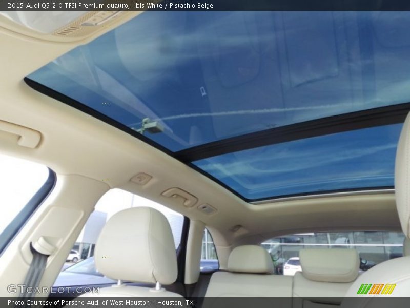 Ibis White / Pistachio Beige 2015 Audi Q5 2.0 TFSI Premium quattro