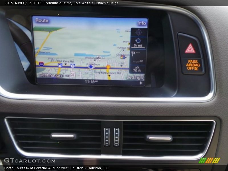 Ibis White / Pistachio Beige 2015 Audi Q5 2.0 TFSI Premium quattro