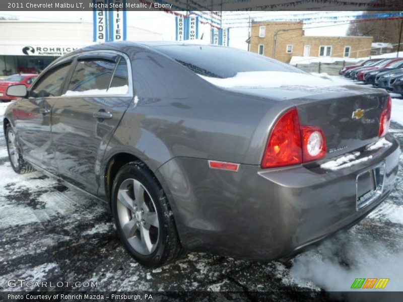 Mocha Steel Metallic / Ebony 2011 Chevrolet Malibu LT