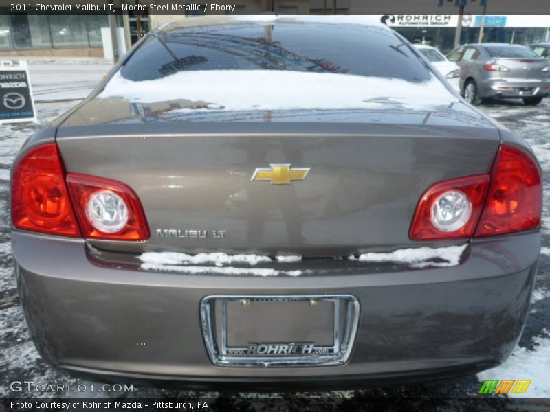 Mocha Steel Metallic / Ebony 2011 Chevrolet Malibu LT